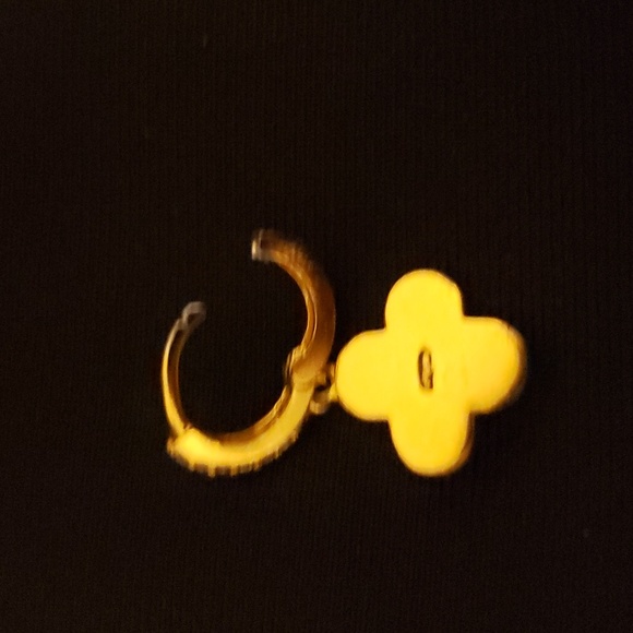 Rachel Zoe Clover Earrings *NWOT* - Picture 3 of 3